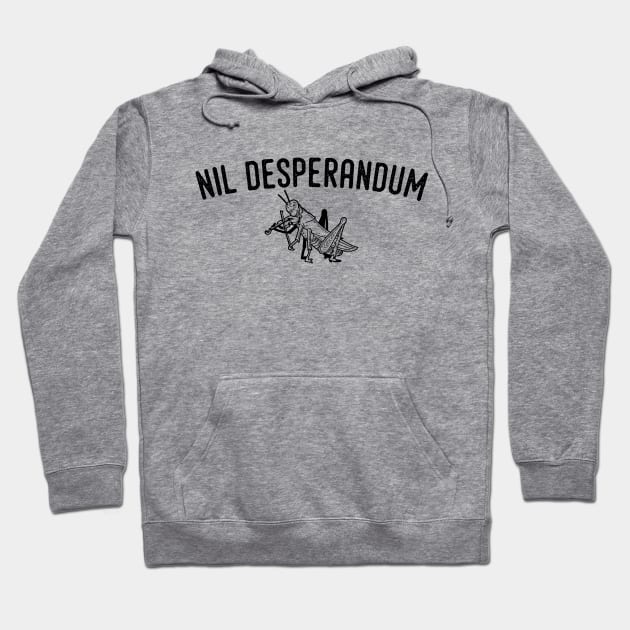 NIL DESPERANDUM Hoodie by KidCrying